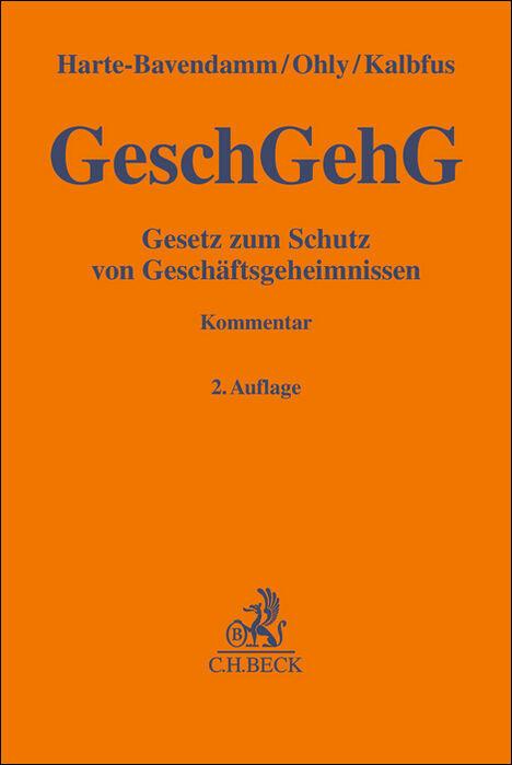 Cover: 9783406806513 | Gesetz zum Schutz von Geschäftsgeheimnissen | Harte-Bavendamm (u. a.)