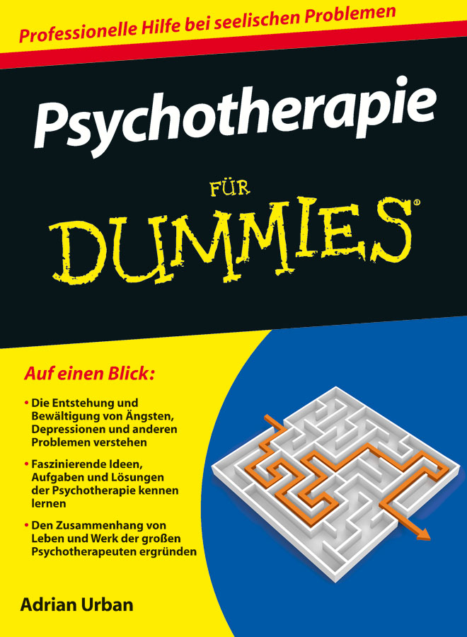 Cover: 9783527706716 | Psychotherapie für Dummies | Adrian Urban | Taschenbuch | 343 S.