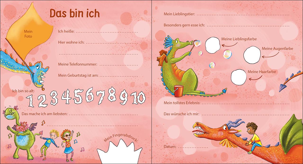 Bild: 9783743213463 | Meine Kindergarten-Freunde (Drachen) | Loewe Eintragbücher | Buch