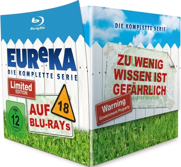 Cover: 5053083001292 | EUReKA (Komplette Serie) (Blu-ray) | Die komplette Serie / 2. Auflage