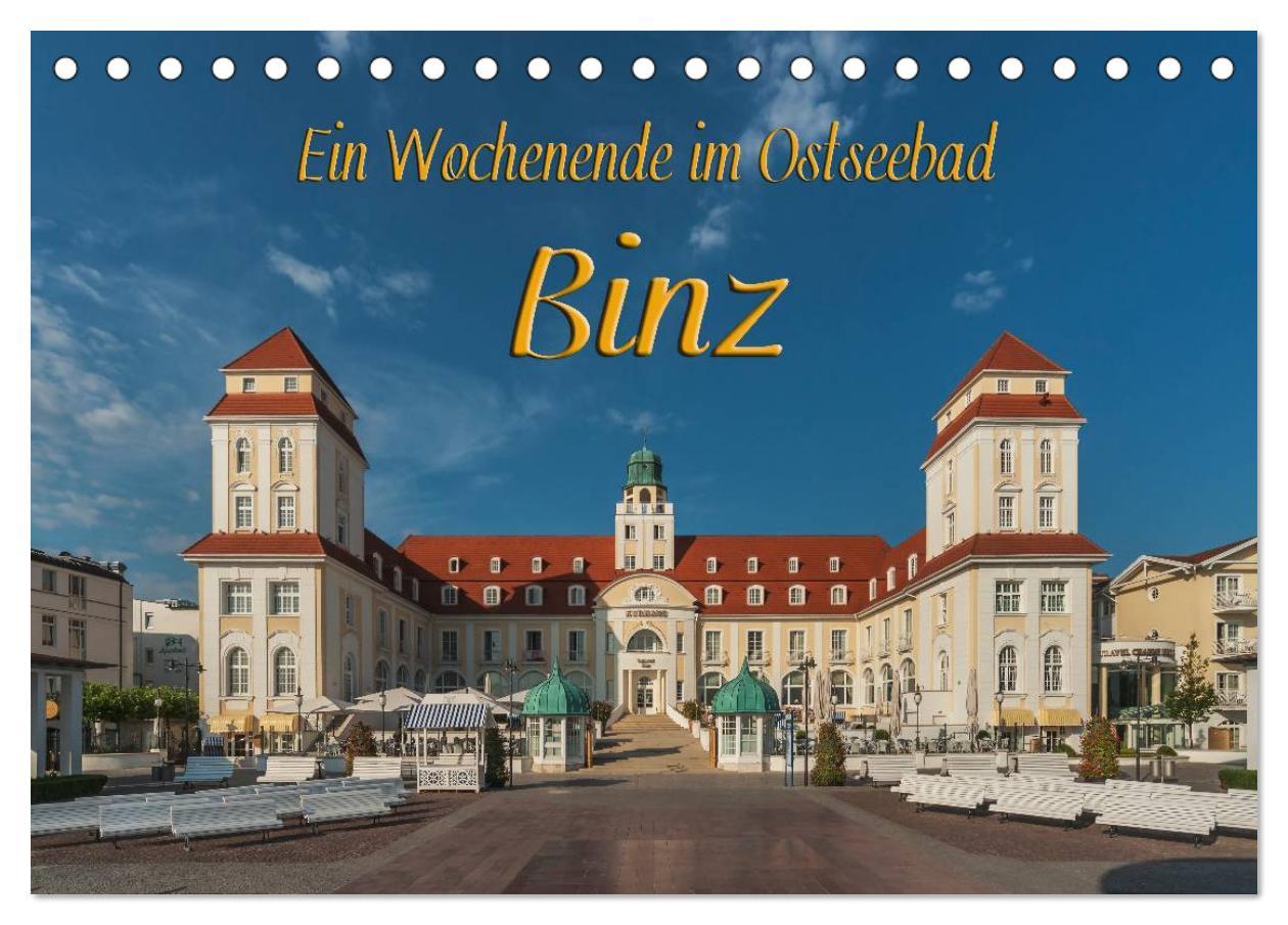 Cover: 9783435485284 | Ein Wochenende im Ostseebad Binz (Tischkalender 2025 DIN A5 quer),...