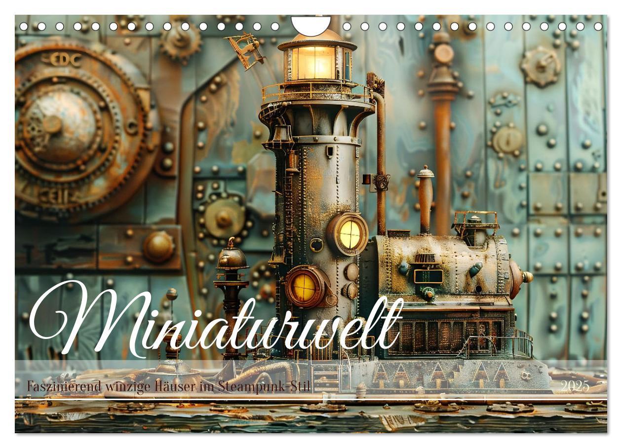 Cover: 9783435972166 | Miniaturwelt Faszinierend winzige Häuser im Steampunk-Stil...