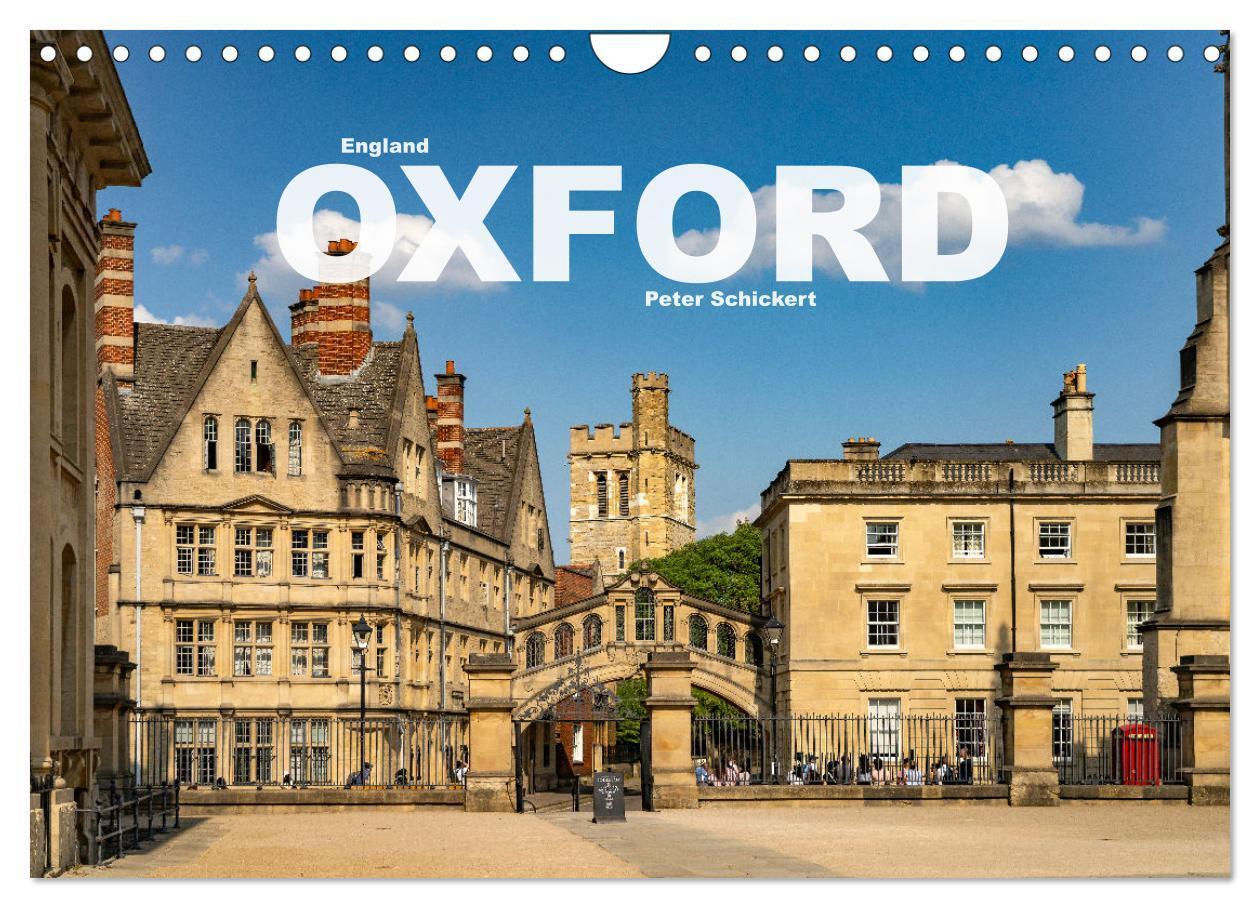 Cover: 9783383848926 | England - Oxford (Wandkalender 2025 DIN A4 quer), CALVENDO...