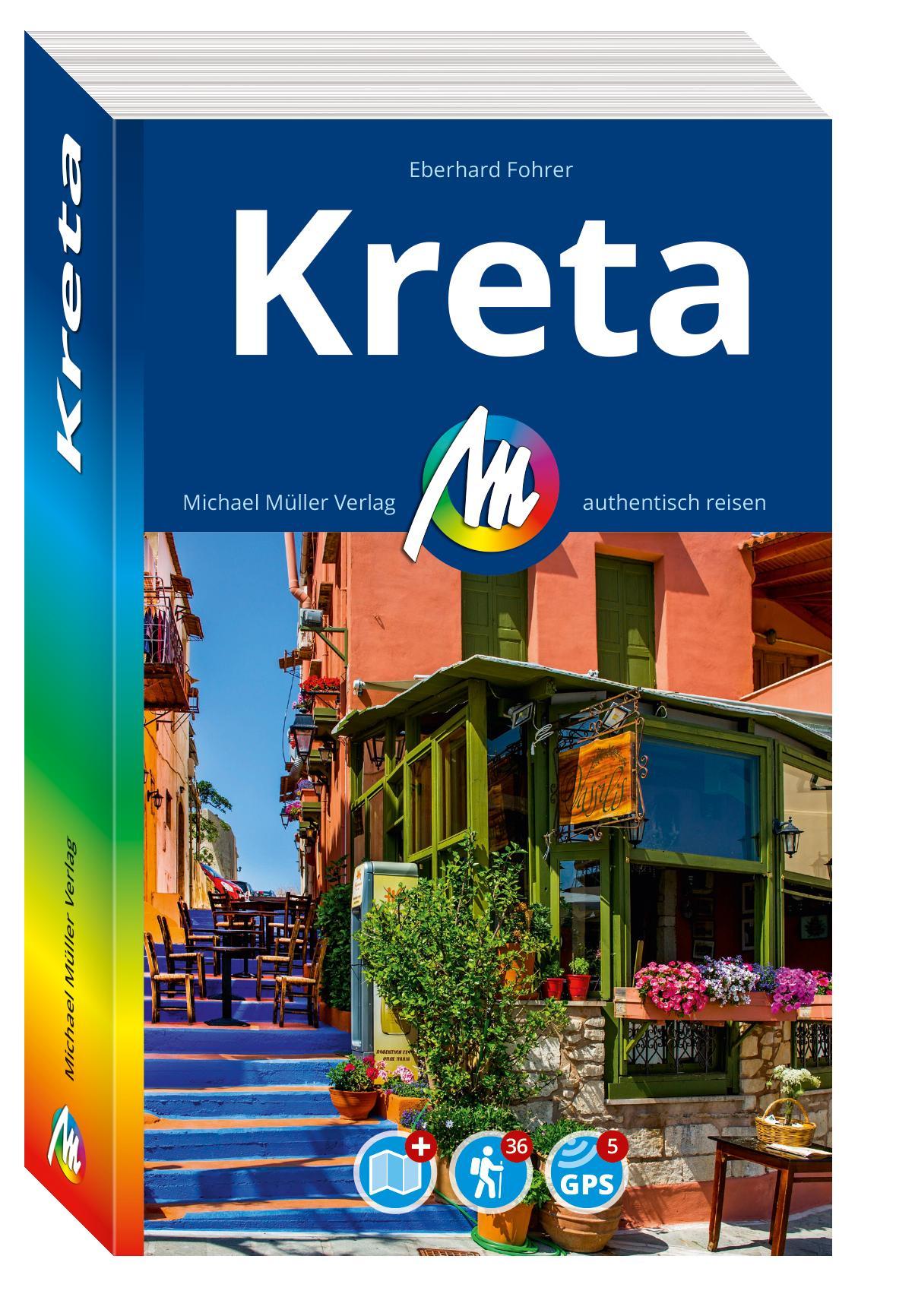 Cover: 9783966854368 | MICHAEL MÜLLER REISEFÜHRER Kreta | Eberhard Fohrer | Taschenbuch