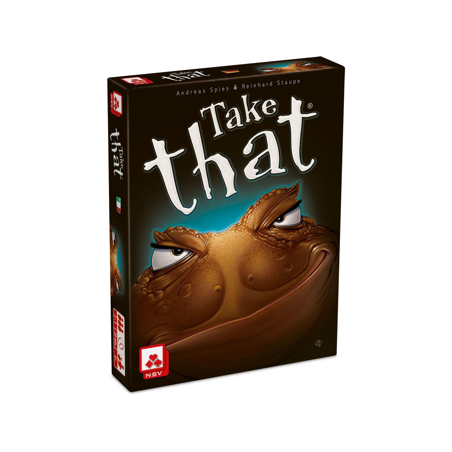 Cover: 4012426881350 | TAKE THAT | Nürnberger Spielkarten Verlag | Spiel | 130014960 | 2023