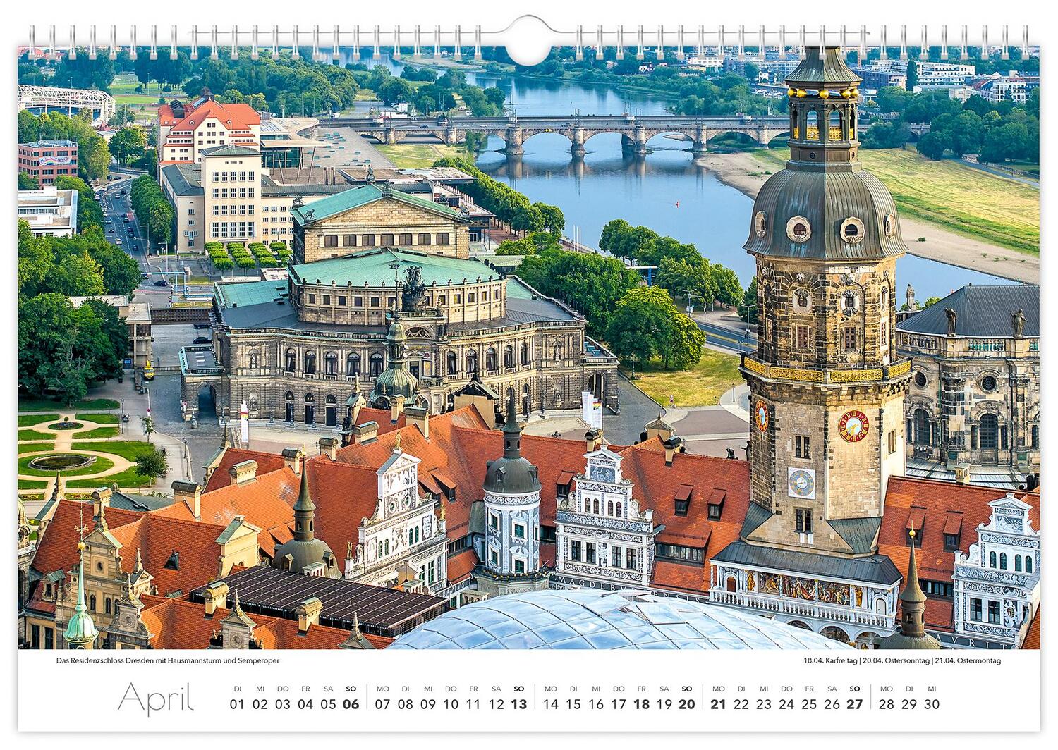 Bild: 9783910680555 | Kalender Sachsen von oben 2025 - Luftaufnahmen | Peter Schubert | 2025