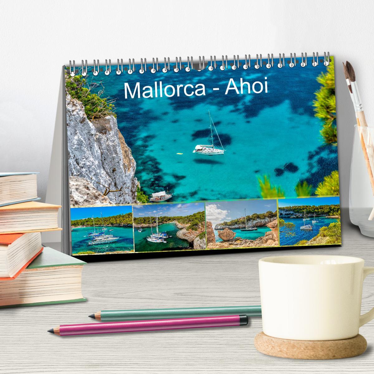 Bild: 9783435357468 | Mallorca - Ahoi (Tischkalender 2025 DIN A5 quer), CALVENDO...