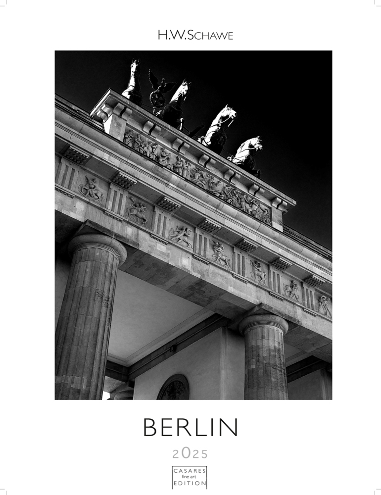 Cover: 9781835241806 | Berlin schwarz-weiss 2025 L 59x42cm | H.W. Schawe | Kalender | 14 S.