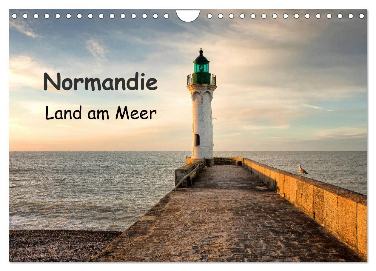 Cover: 9783435359813 | Normandie - Land am Meer (Wandkalender 2025 DIN A4 quer), CALVENDO...