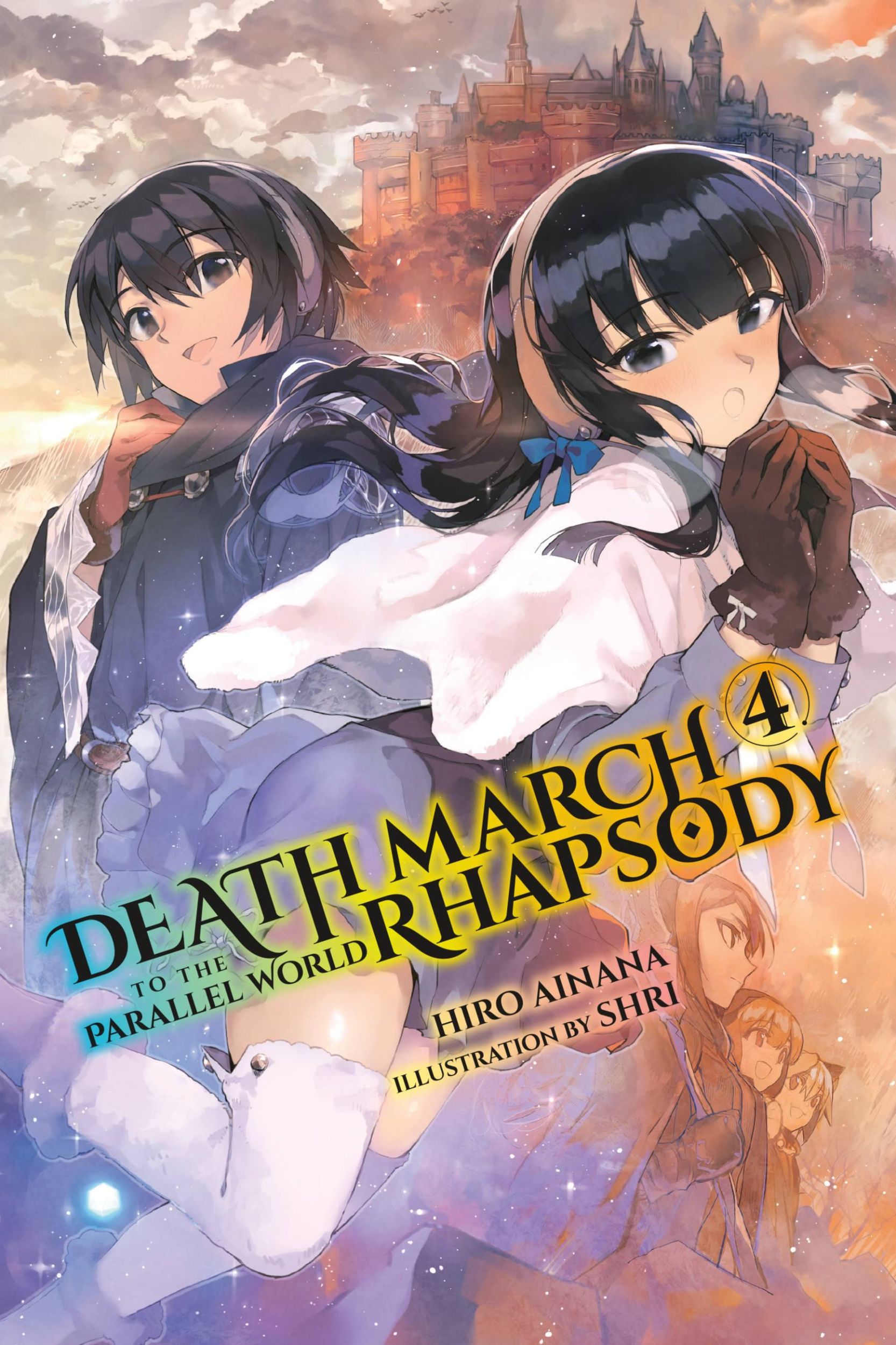 Cover: 9780316556095 | Death March to the Parallel World Rhapsody, Vol. 4 (Light Novel)