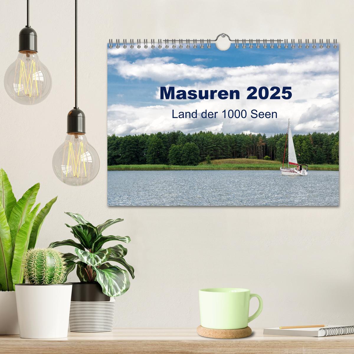 Bild: 9783435276653 | Masuren 2025 - Land der 1000 Seen (Wandkalender 2025 DIN A4 quer),...