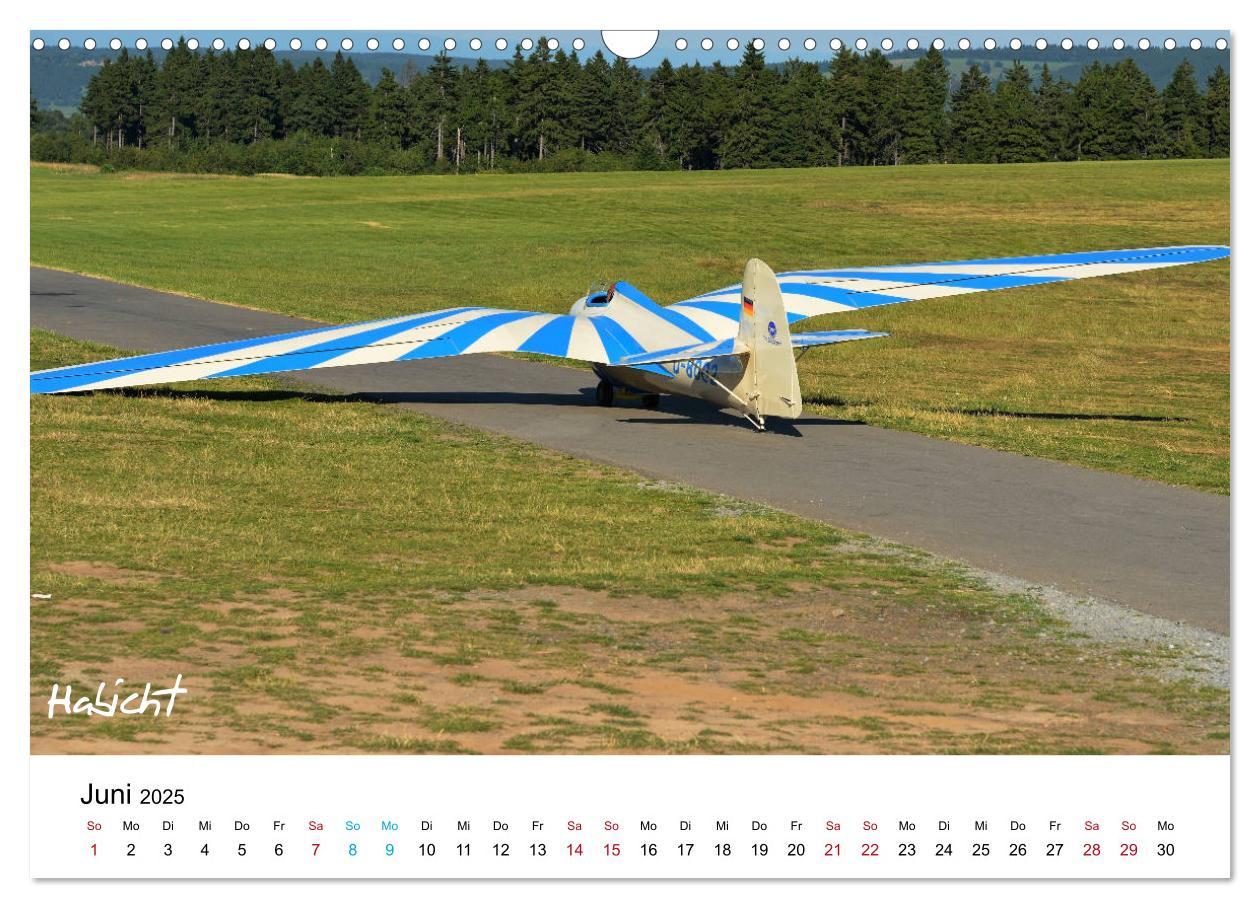 Bild: 9783435389667 | Flugzeuge auf der Wasserkuppe 2025 (Wandkalender 2025 DIN A3 quer),...