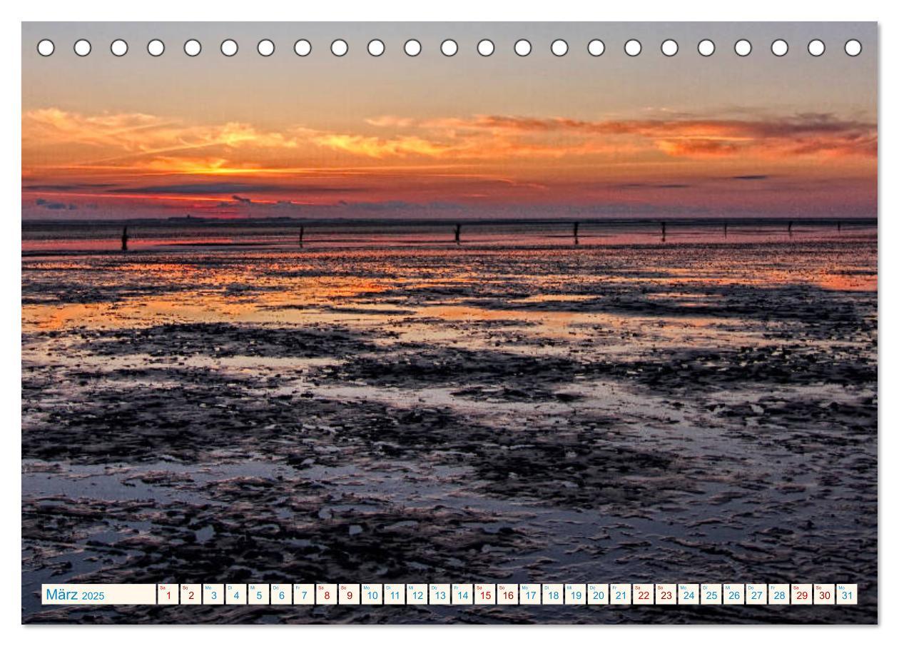 Bild: 9783435416226 | Sonnenuntergänge, an der Nordseeküste vor Cuxhaven (Tischkalender...