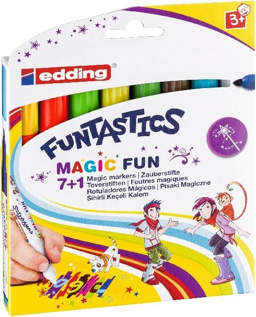 Cover: 4057305042903 | edding e-13 Fasermaler FUNTASTICS MAGIC FUN 8er Set | 4-13-8-099