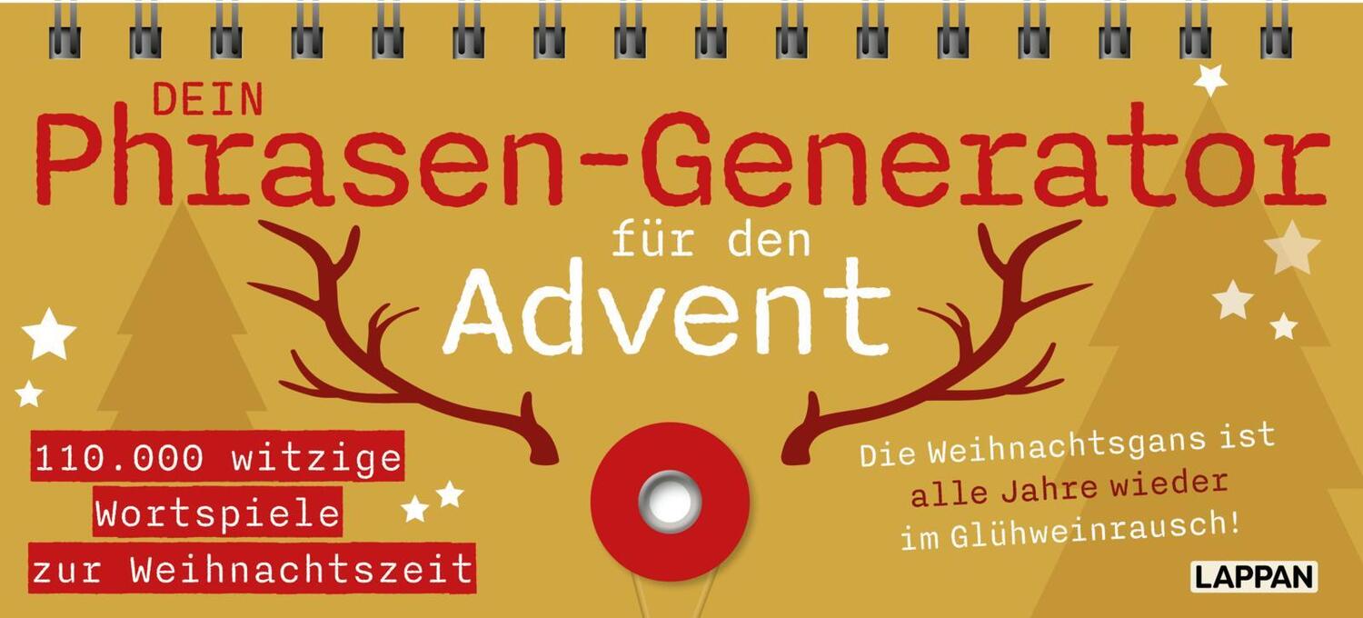 Cover: 9783830364474 | Dein Phrasen-Generator für den Advent | Lappan Verlag | Taschenbuch