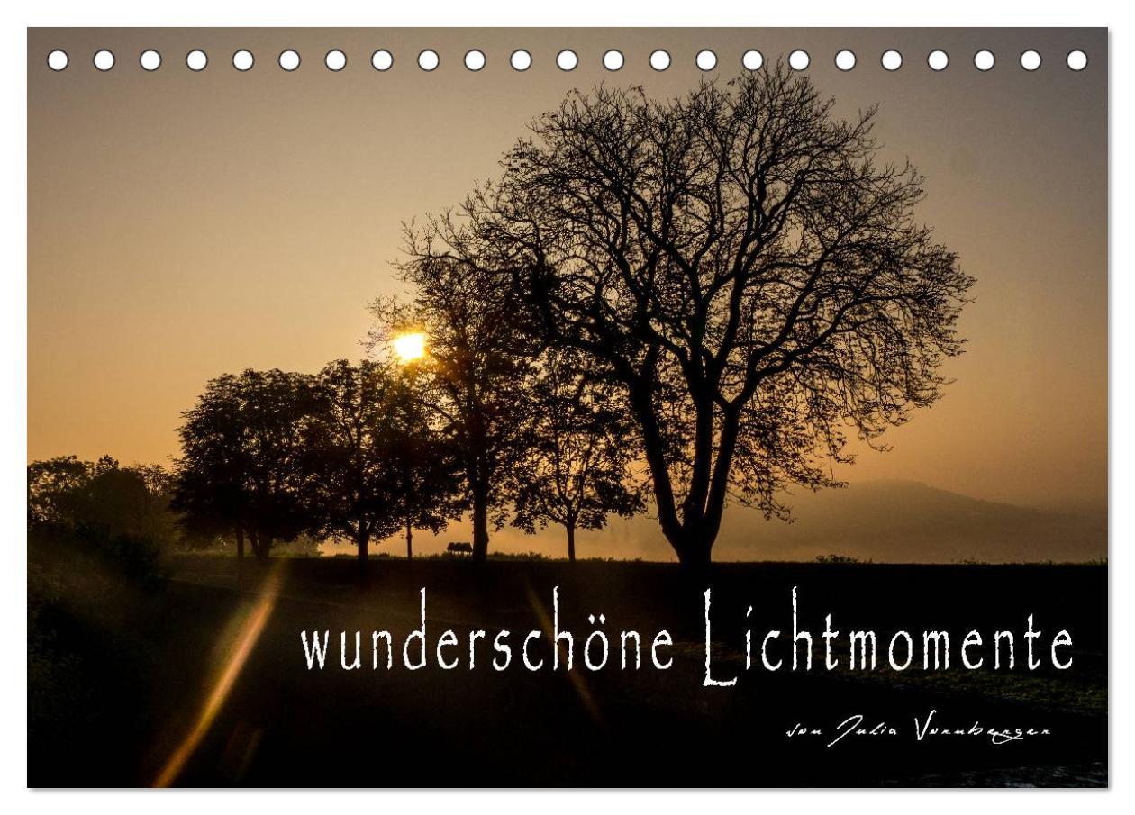 Cover: 9783435633562 | wunderschöne Lichtmomente (Tischkalender 2025 DIN A5 quer),...