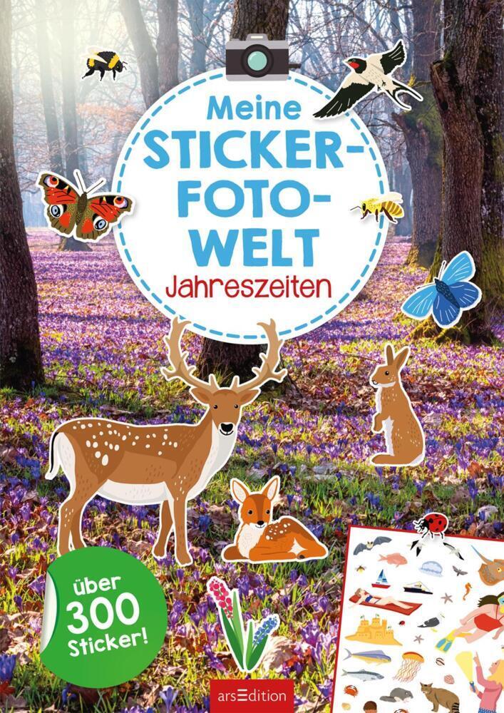 Cover: 9783845845555 | Meine Sticker-Fotowelt - Jahreszeiten | Über 300 Sticker | Bellermann