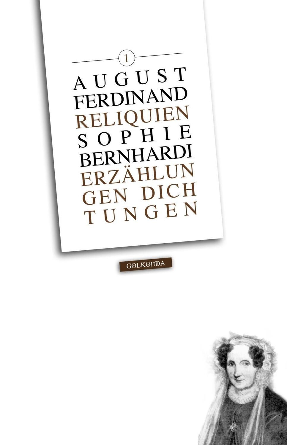 Cover: 9783944720050 | Reliquien 1 | Erzählungen und Dichtungen | Tieck | Taschenbuch | 2015