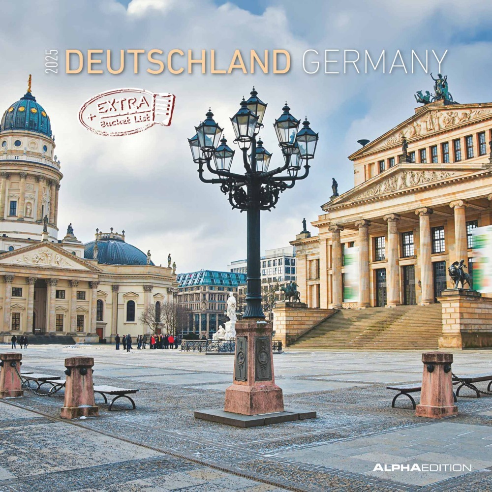 Cover: 4251732343088 | Alpha Edition - Deutschland 2025 Broschürenkalender, 30x30cm,...