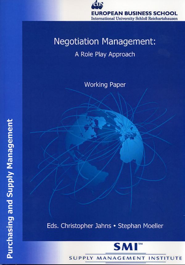 Cover: 9783896733344 | Negotiation Management. | Christopher Jahns (u. a.) | Taschenbuch | II