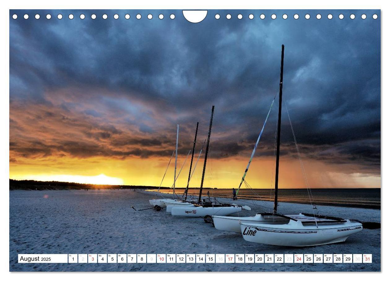 Bild: 9783435476152 | Naturschauspiel Darßer Weststrand (Wandkalender 2025 DIN A4 quer),...