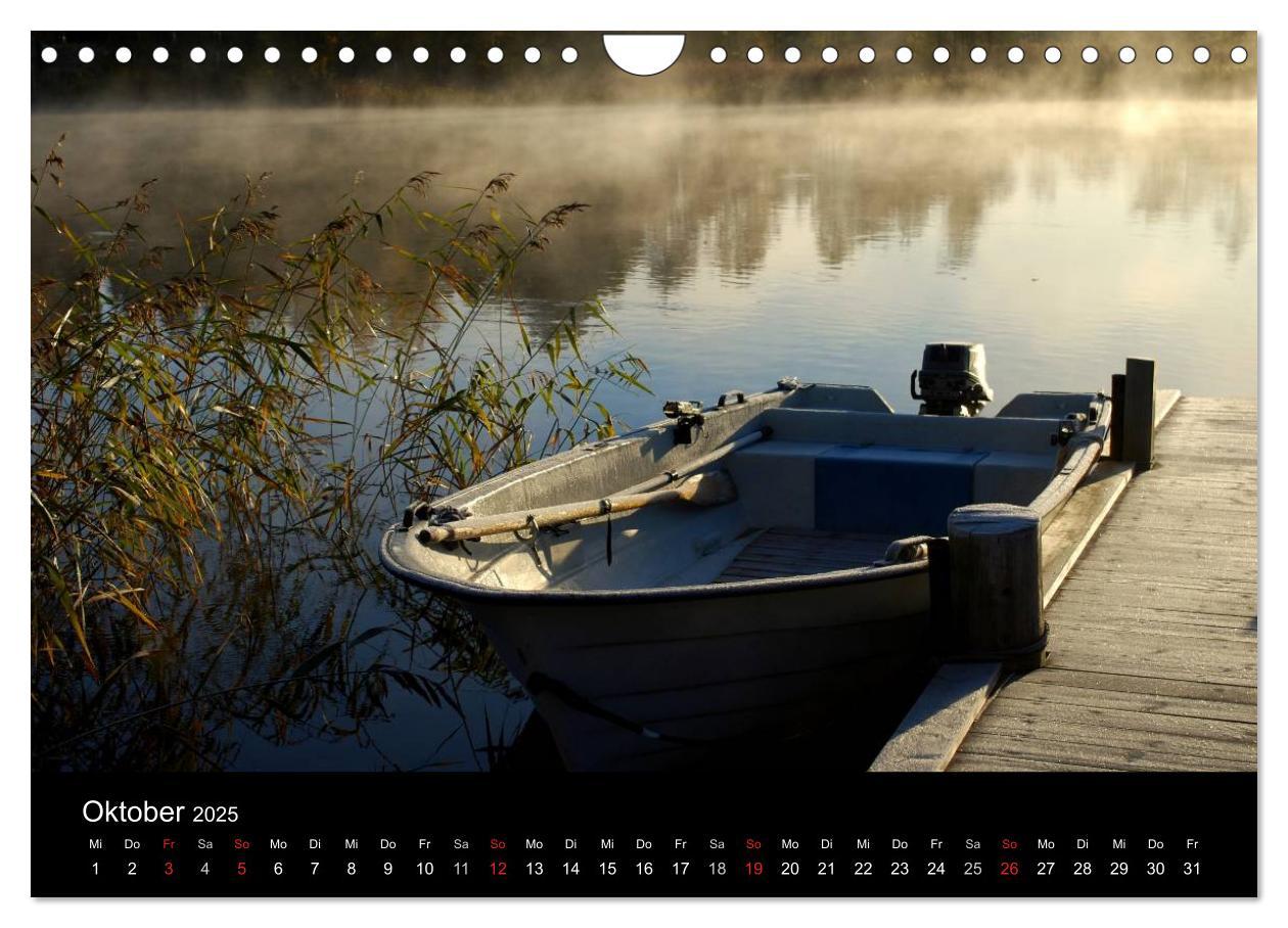 Bild: 9783435837489 | Boote (Wandkalender 2025 DIN A4 quer), CALVENDO Monatskalender | 2025