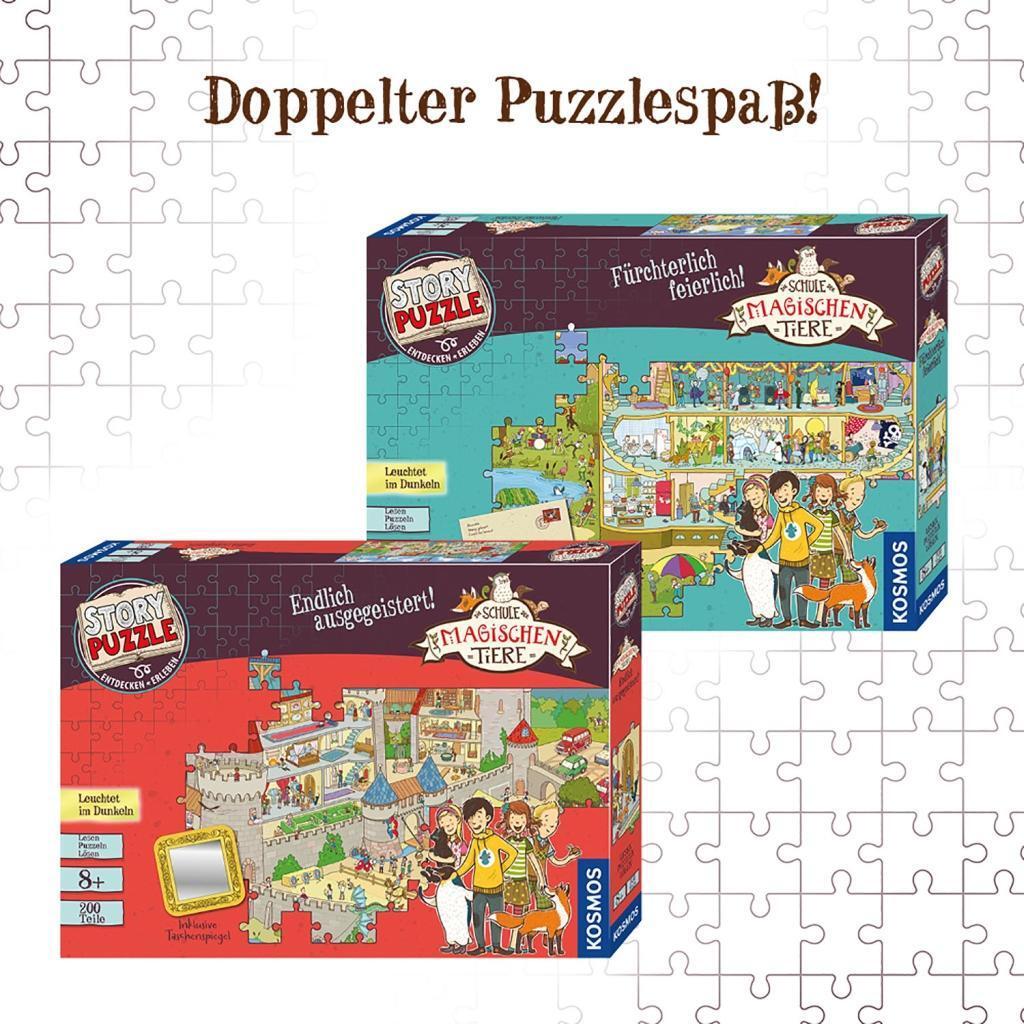 Bild: 4002051698737 | Schule der magischen Tiere - Story Puzzle: Endlich ausgegeistert!