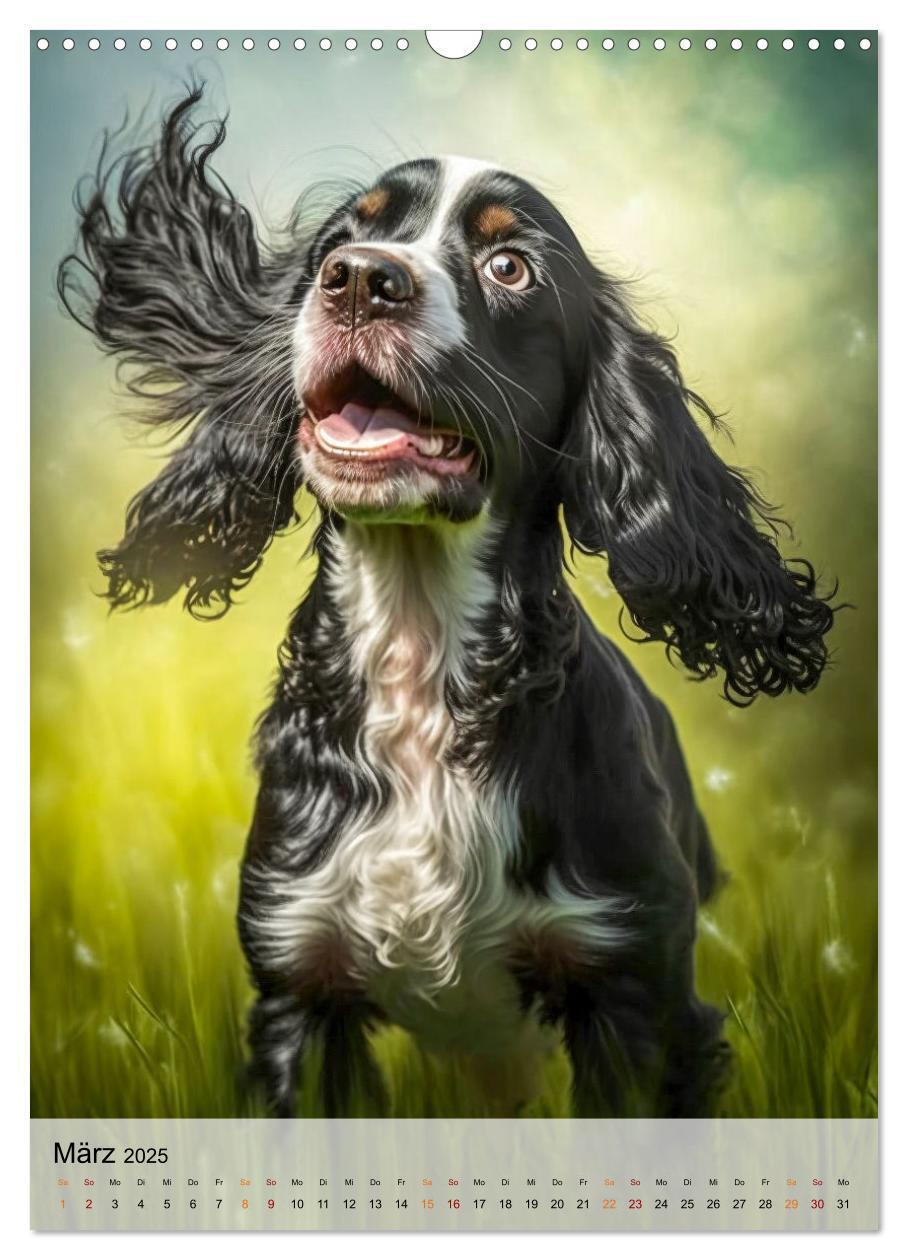 Bild: 9783383765421 | Cocker Spaniel - ein Hund für die Familie (Wandkalender 2025 DIN A3...