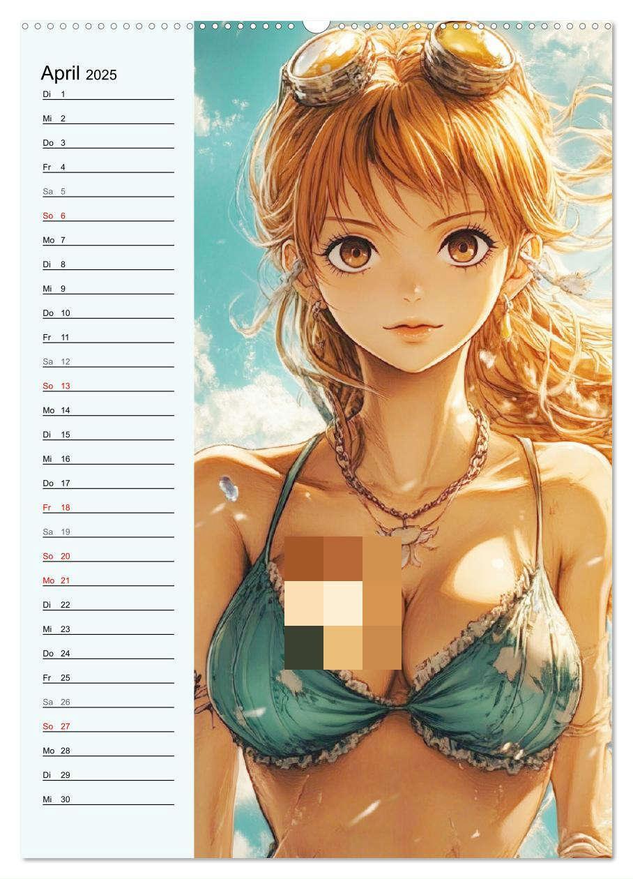 Bild: 9783457204931 | Manga Erotik. Sexy Cartoon-Girls (hochwertiger Premium Wandkalender...