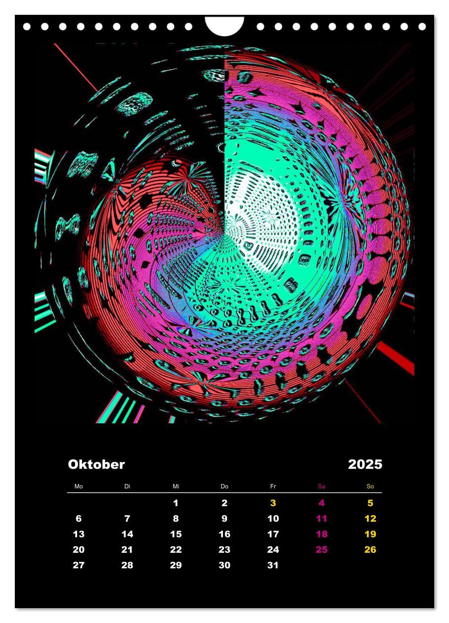 Bild: 9783457168882 | Energie-Spiralen 2025 (Wandkalender 2025 DIN A4 hoch), CALVENDO...