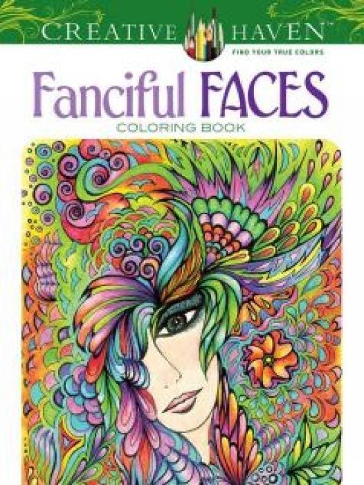 Cover: 9780486779355 | Creative Haven Fanciful Faces Coloring Book | Miryam Adatto | Buch