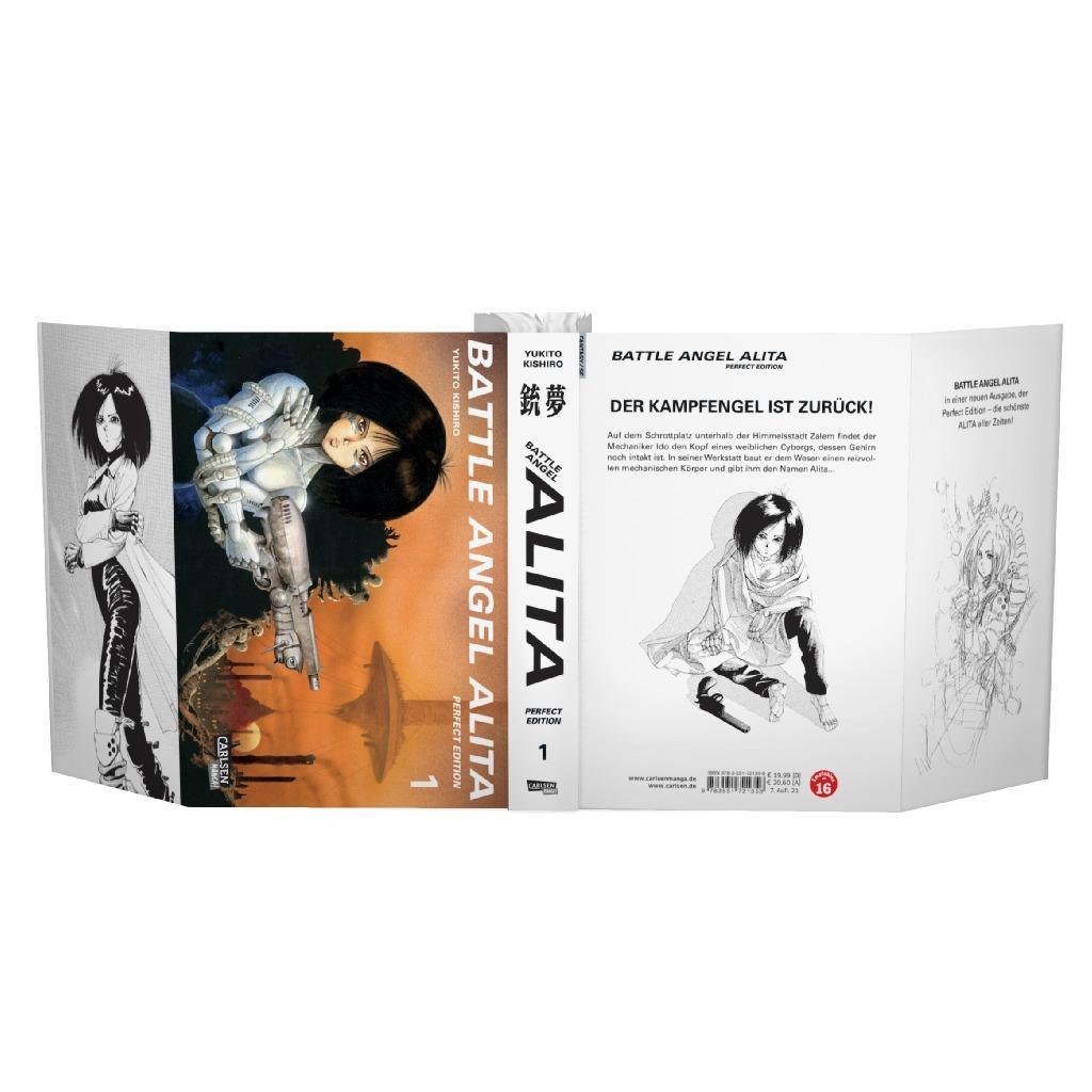 Bild: 9783551721358 | Battle Angel Alita - Perfect Edition 1 | Yukito Kishiro | Taschenbuch