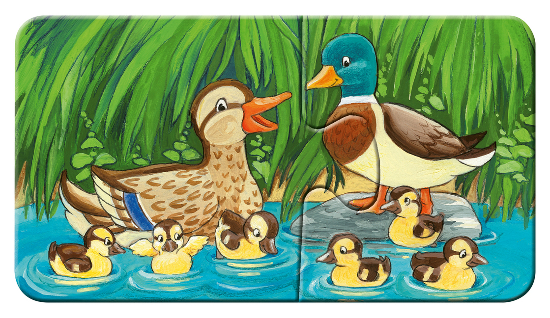 Bild: 4005556050727 | Ravensburger Kinderpuzzle - 05072 Tierfamilien auf dem Bauernhof -...