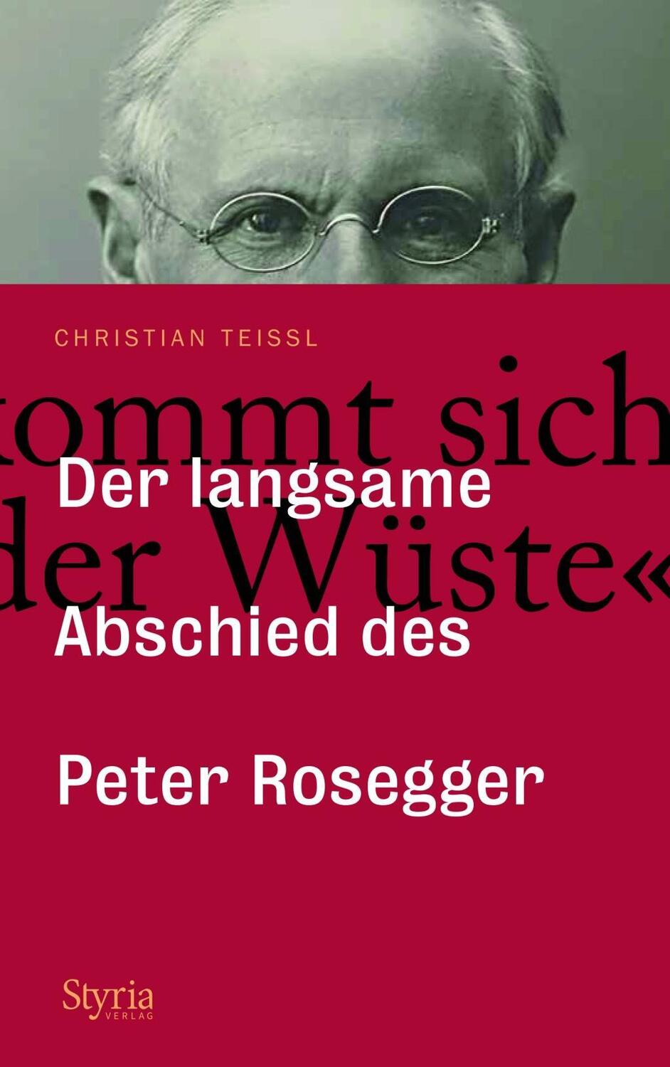 Cover: 9783222135828 | 'Man kommt sich vor wie in der Wüste ...' | Christian Teissl | Buch