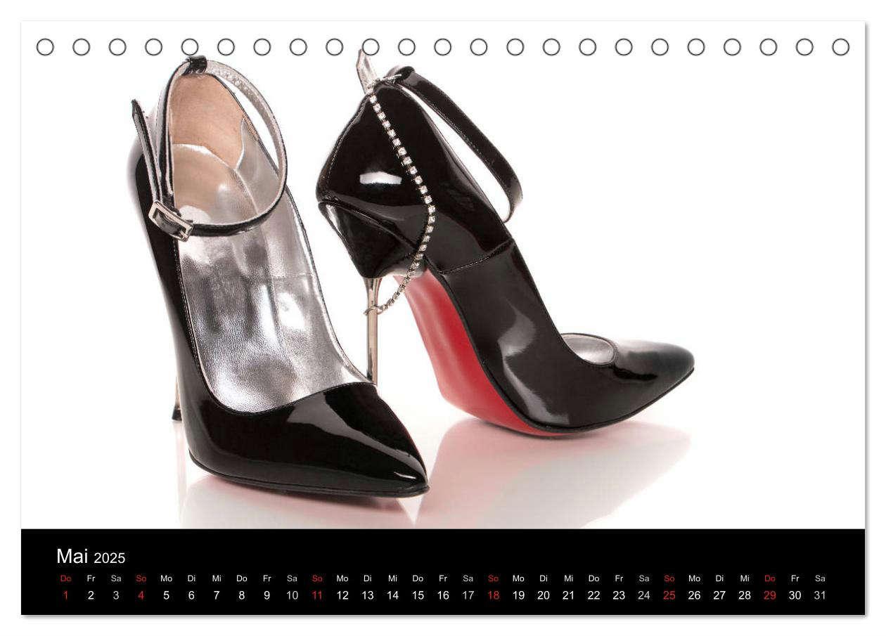 Bild: 9783435457762 | Farbenfrohe High Heels (Tischkalender 2025 DIN A5 quer), CALVENDO...