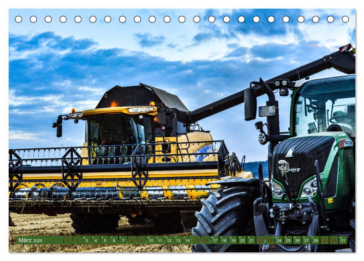 Bild: 9783435237265 | Landwirtschaft - Giganten im Kornfeld (Tischkalender 2025 DIN A5...