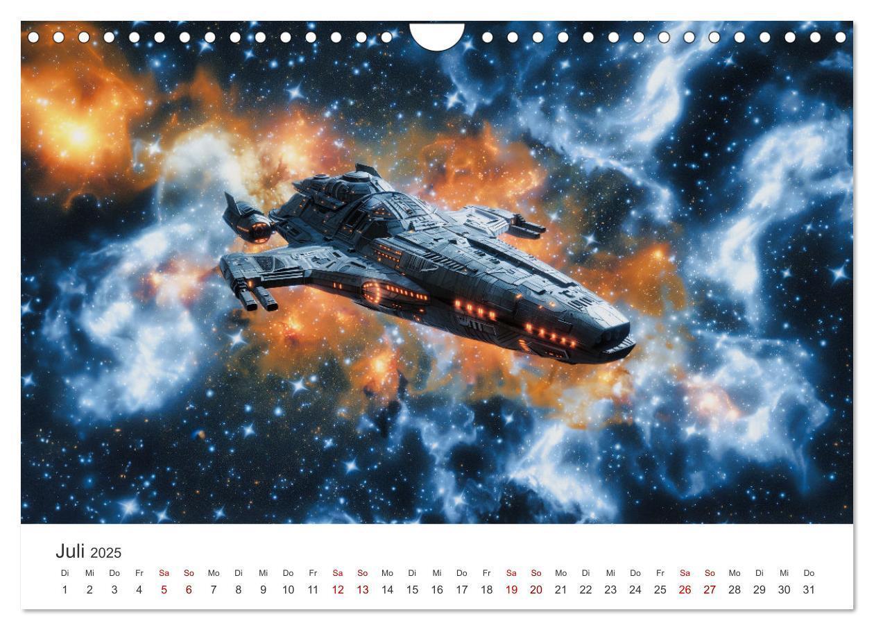 Bild: 9783383821011 | Sternenreisen - Ein kosmischer Kalender (Wandkalender 2025 DIN A4...