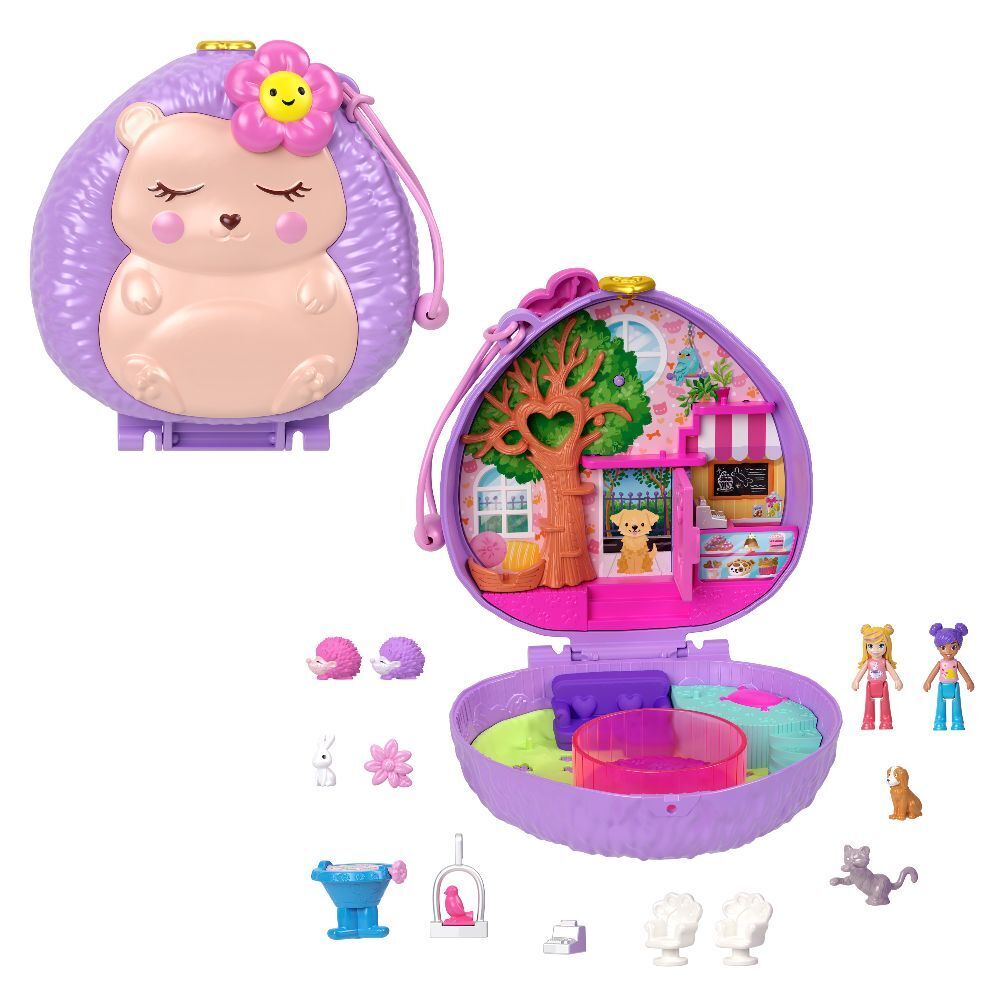 Bild: 194735173860 | Polly Pocket Hedgehog Coffee Shop | Stück | Blister | HRD37 | Mattel