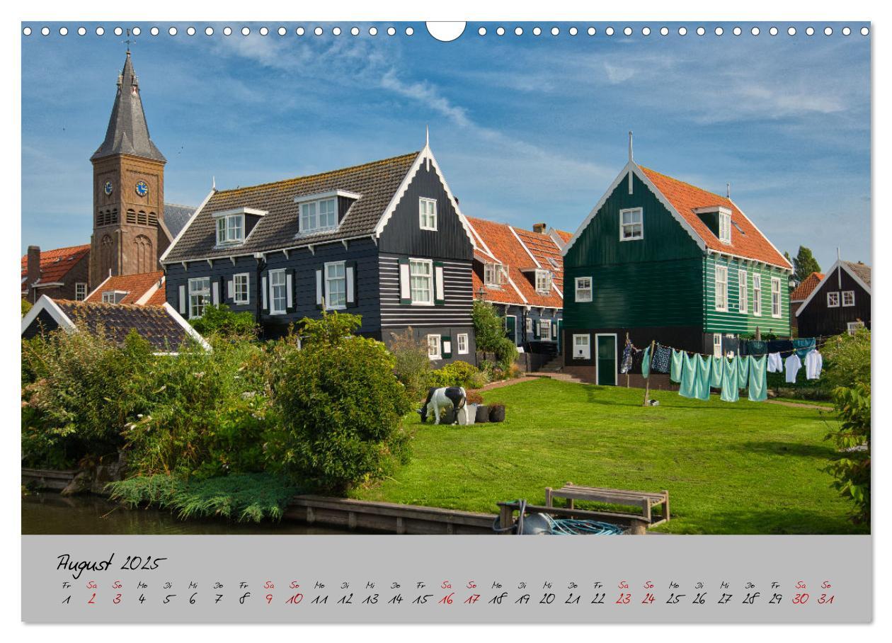 Bild: 9783383938511 | Streifzug durch Nordholland (Wandkalender 2025 DIN A3 quer),...