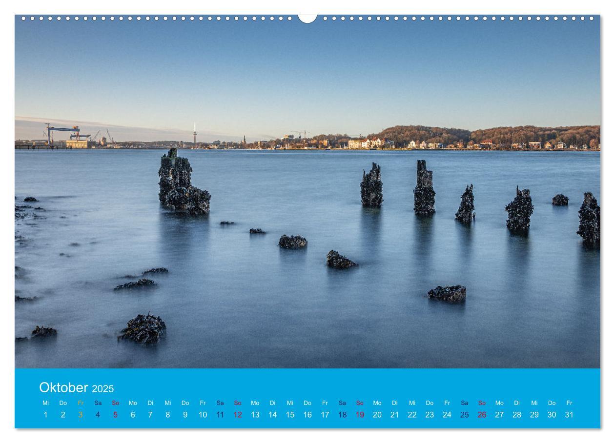 Bild: 9783435084104 | An der Kieler Förde (Wandkalender 2025 DIN A2 quer), CALVENDO...