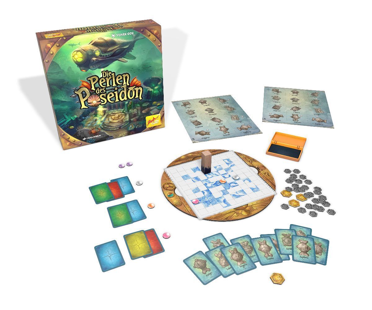 Bild: 4015682051741 | Die Perlen des Poseidon | Spiel | Bunter Stückkarton | 601105174