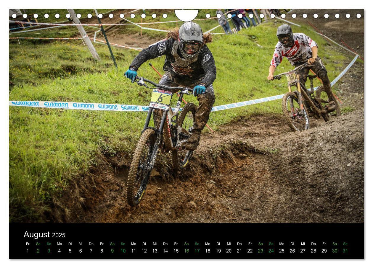 Bild: 9783435433124 | Downhill Racing 2025 (Wandkalender 2025 DIN A4 quer), CALVENDO...