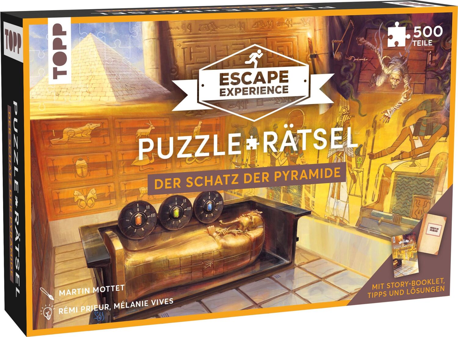 Cover: 4007742185817 | Escape Experience - Puzzle-Rätsel - Der Schatz der Pyramide | Spiel