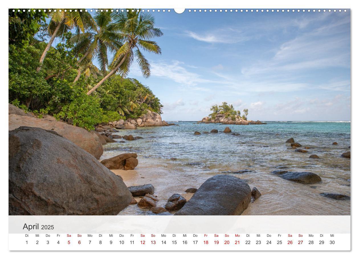 Bild: 9783457235782 | Seychellen - Trauminseln im Indischen Ozean (Wandkalender 2025 DIN...