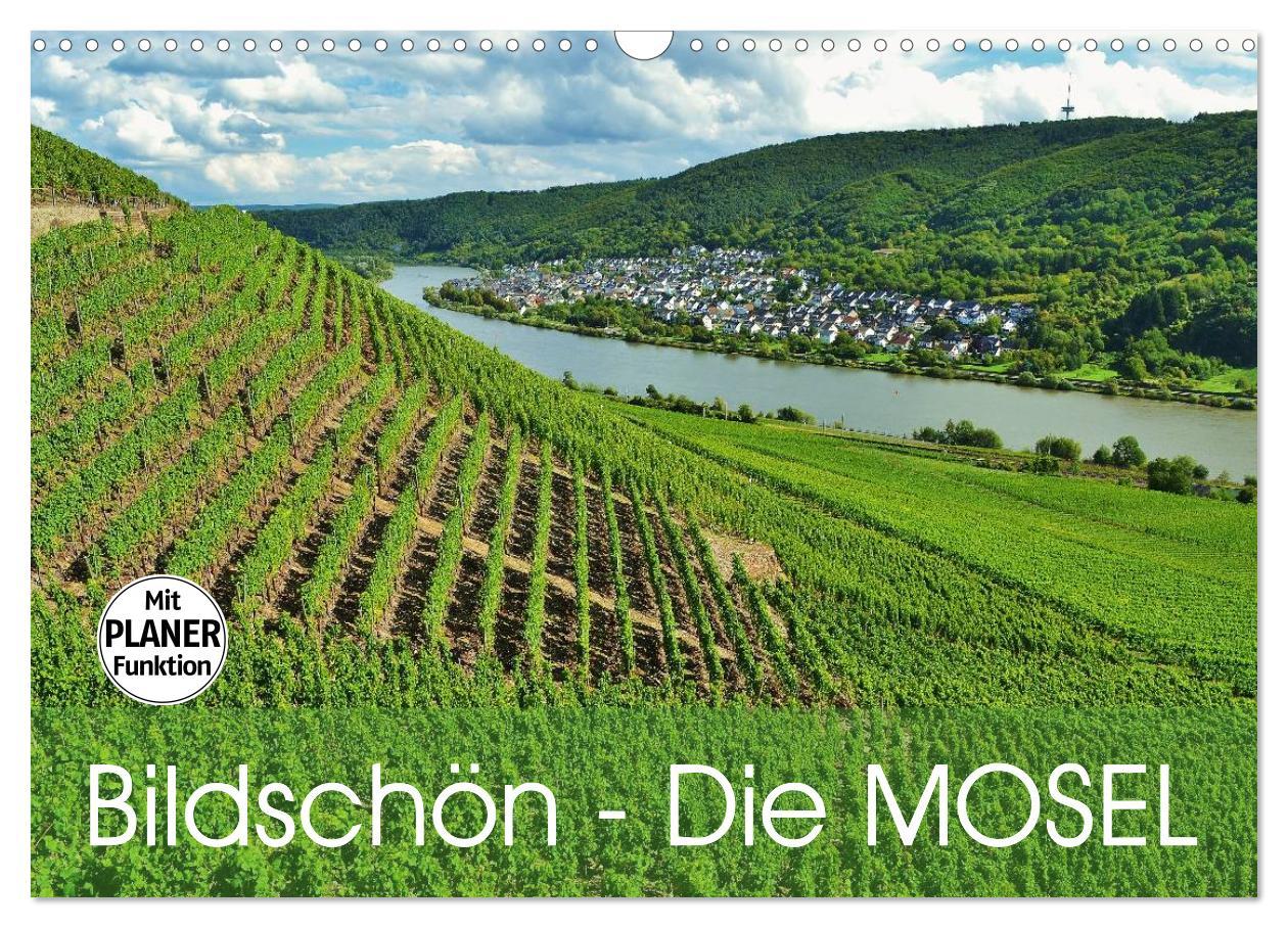 Cover: 9783435548767 | Bildschön - Die Mosel (Wandkalender 2025 DIN A3 quer), CALVENDO...