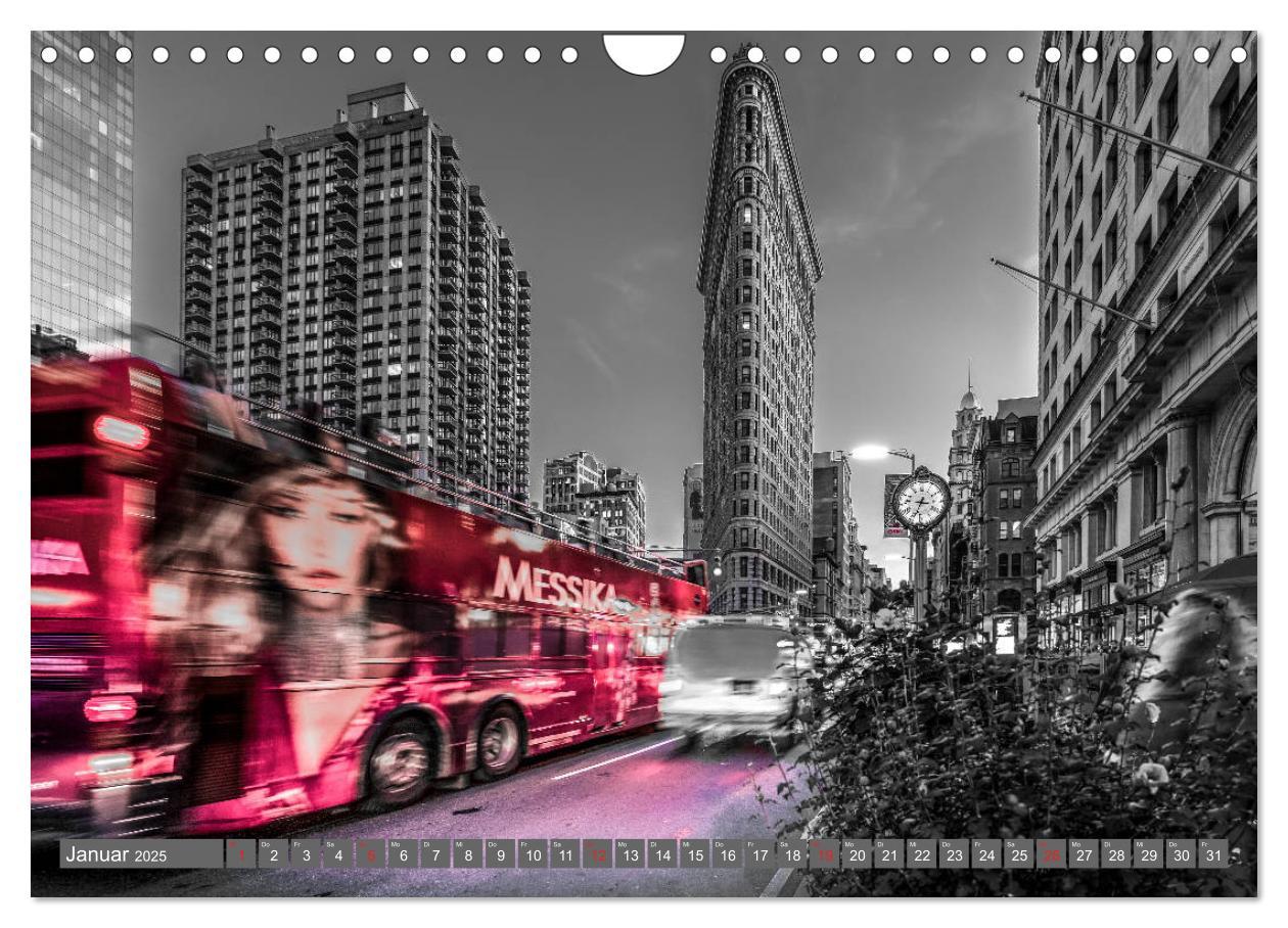 Bild: 9783435271900 | New York City - Color Glam Edition (Wandkalender 2025 DIN A4 quer),...