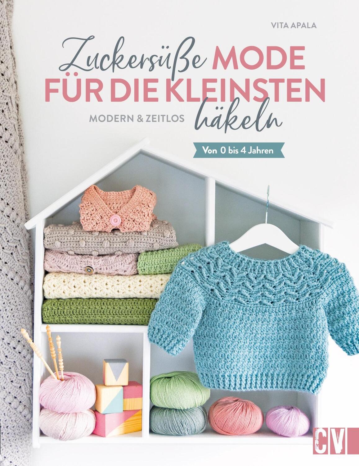 Cover: 9783841067715 | Zuckersüße Mode für die Kleinsten häkeln | Vita Apala | Taschenbuch