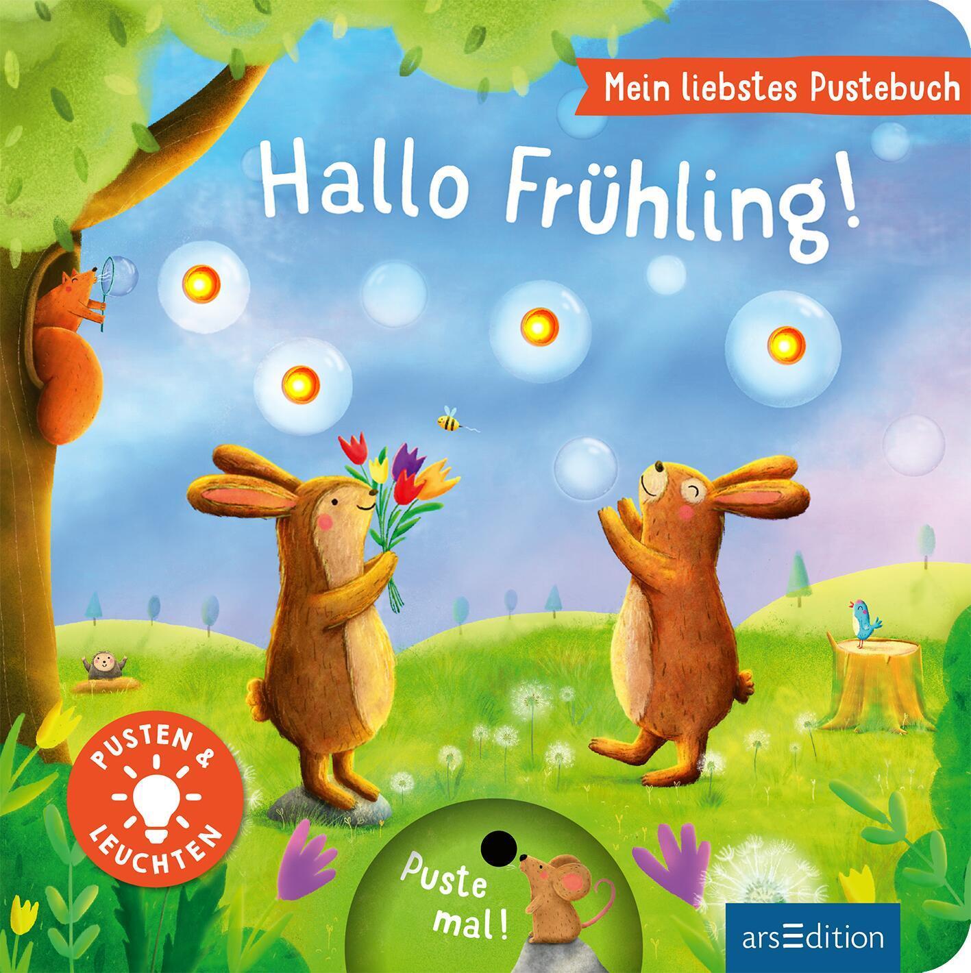 Bild: 9783845855530 | Mein liebstes Pustebuch - Hallo Frühling! | Pusten &amp; leuchten | Höck