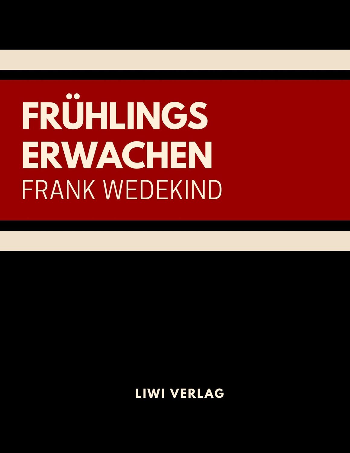 Cover: 9783965420731 | Frühlings Erwachen | Frank Wedekind | Taschenbuch | Paperback | 60 S.