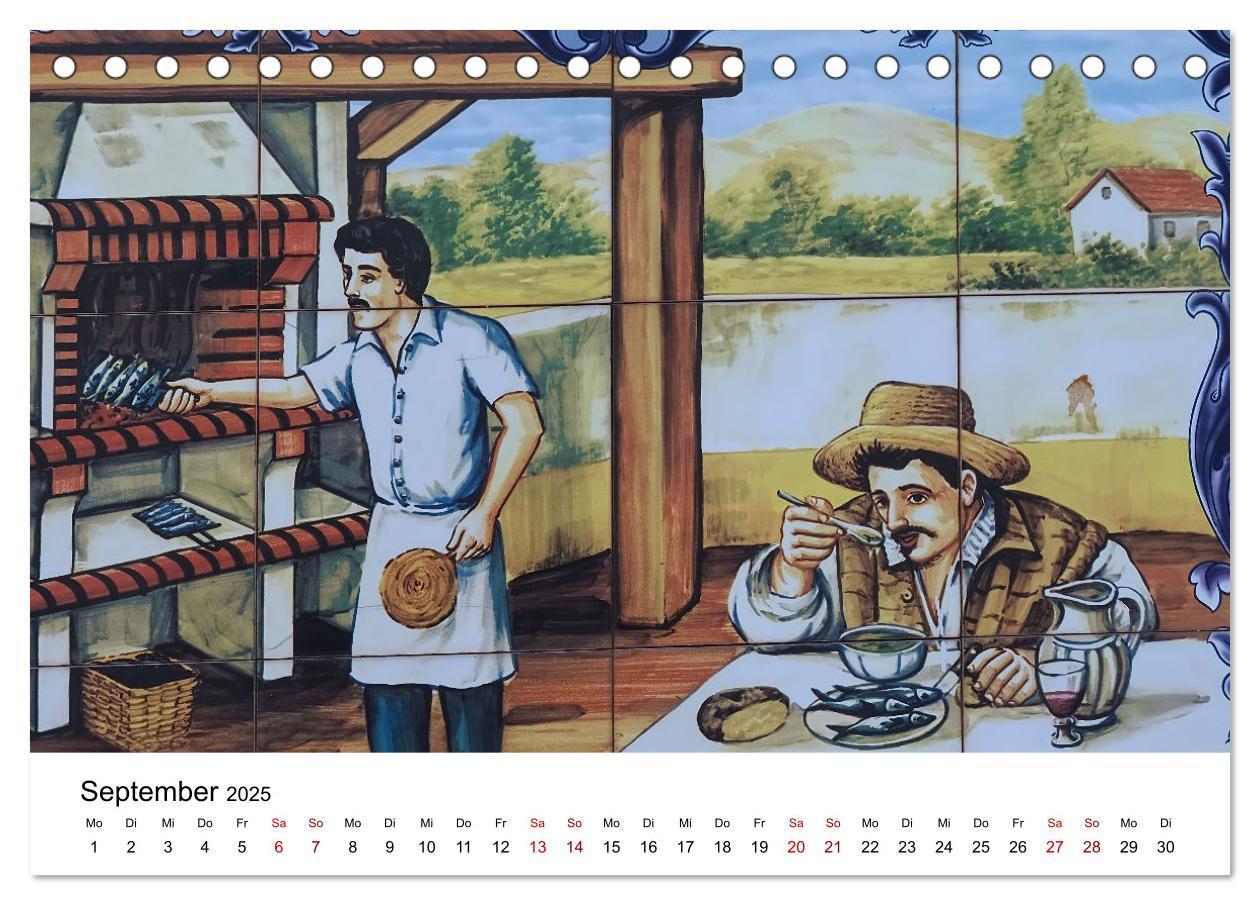 Bild: 9783435029617 | Azulejos - Portugals beliebte Kachel Kunst (Tischkalender 2025 DIN...